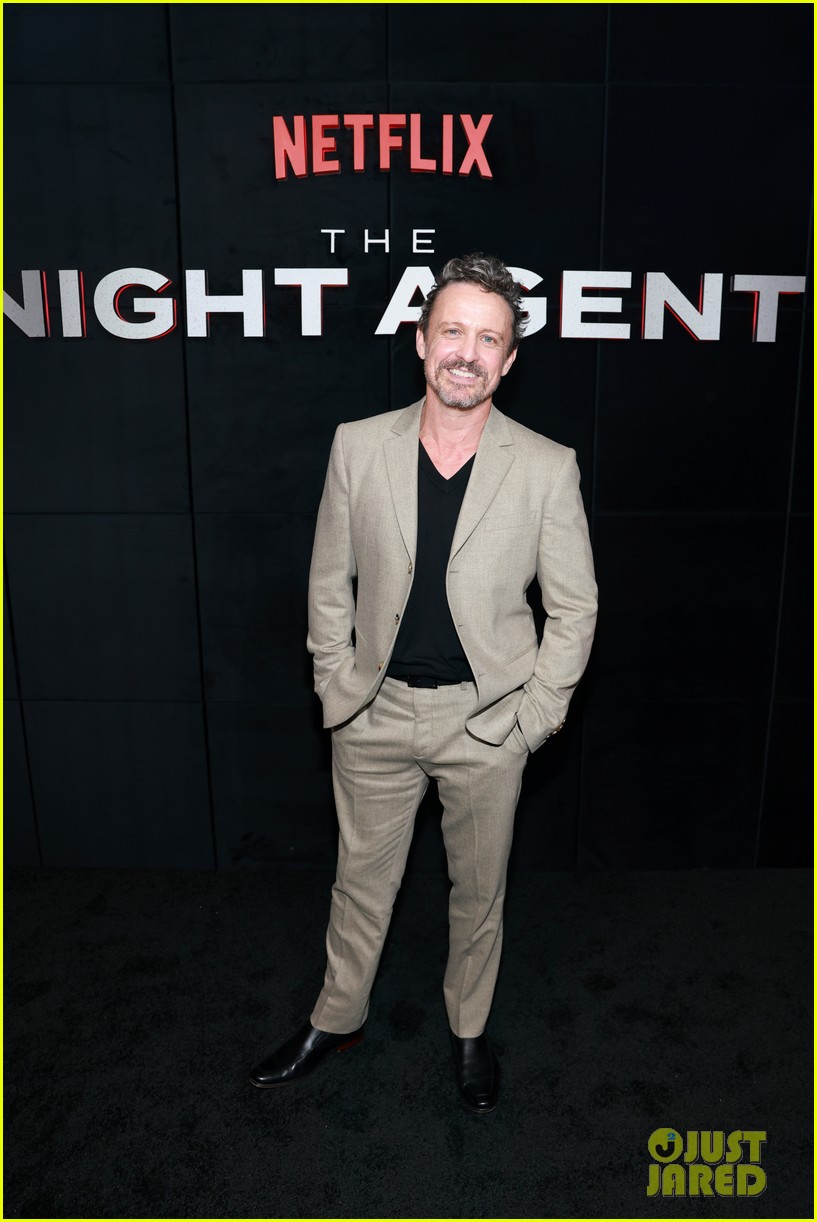 Gabriel Basso, Fola Evans-Akingbola, & Ward Horton Step Out for 'The Night Agent' Season 3 Screening