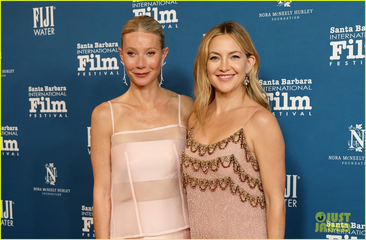 Gwyneth Paltrow Presents Kate Hudson with Arlington Artist Award at Santa Barbara Film Festival 2026
