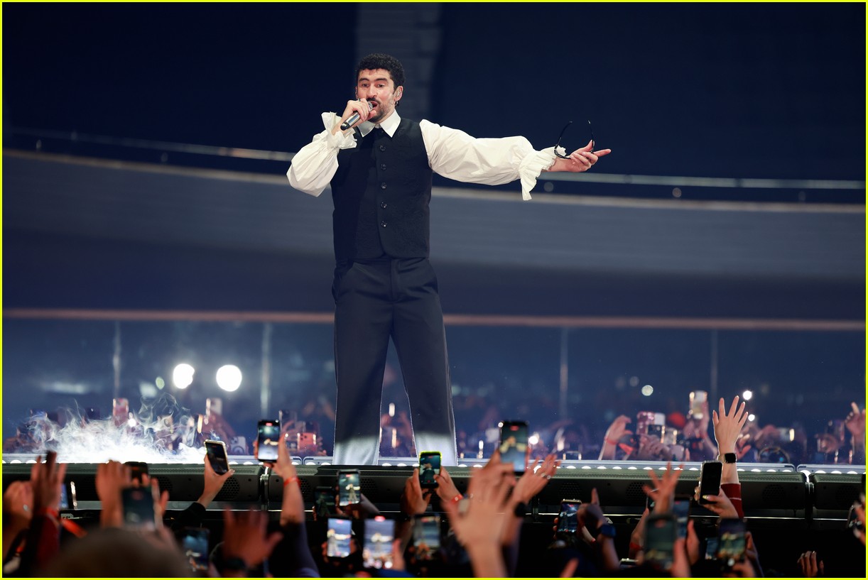 Bad Bunny Performs First-Ever Asia Concert for Spotify Billions