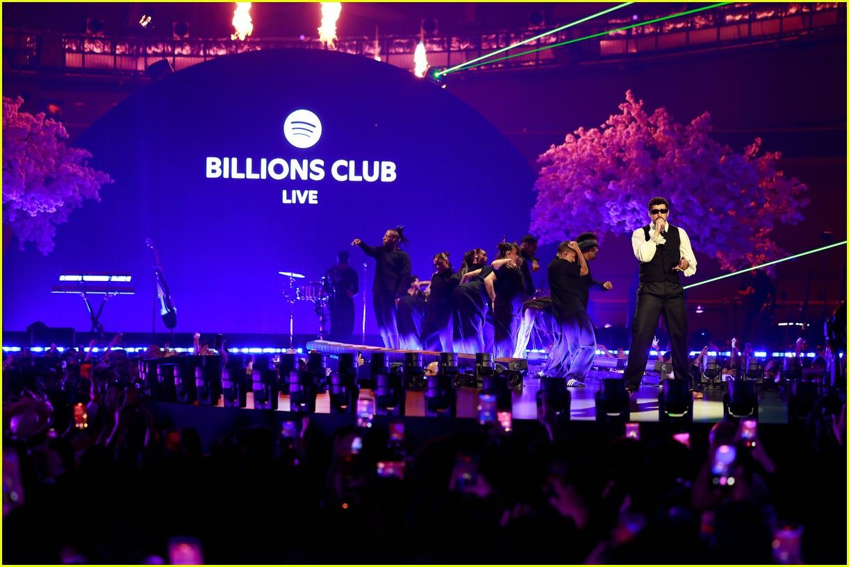 Bad Bunny Performs First-Ever Asia Concert for Spotify Billions