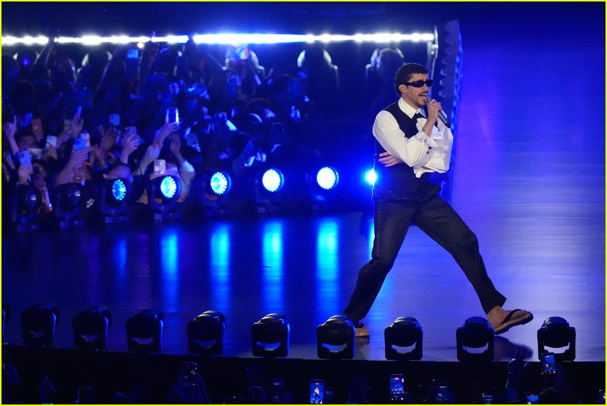 Bad Bunny Performs First-Ever Asia Concert for Spotify Billions