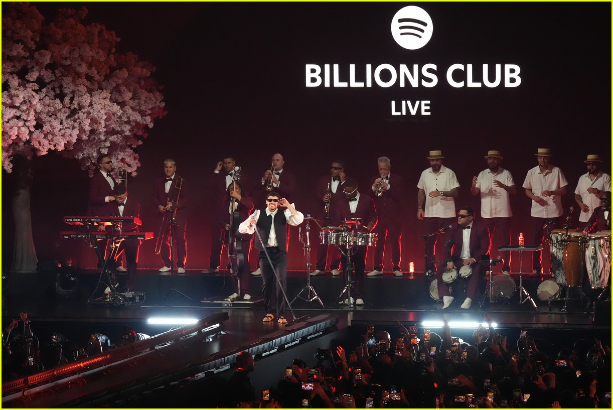 Bad Bunny Performs First-Ever Asia Concert for Spotify Billions