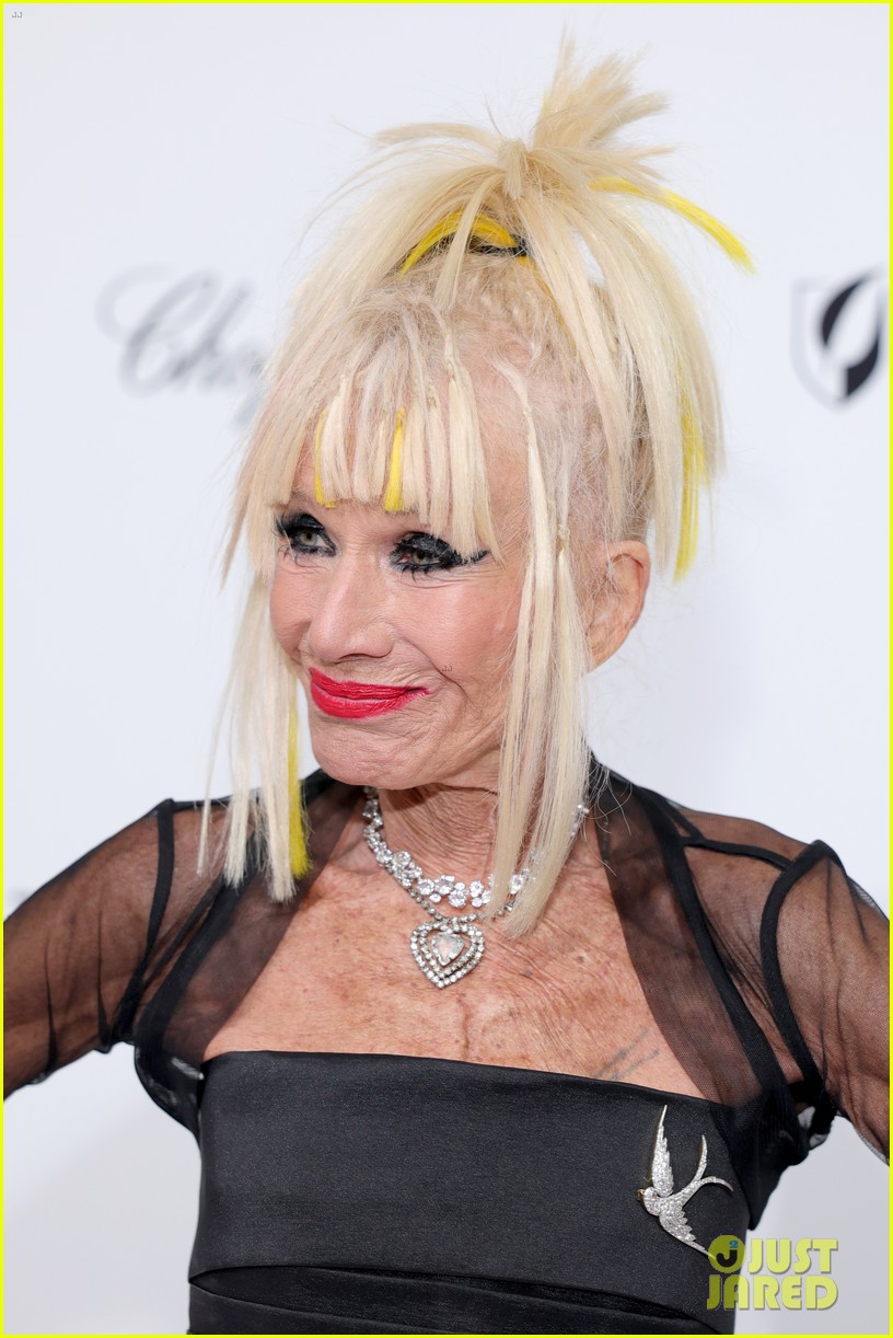Designer Betsey Johnson, 83, Does Signature Split on Red Carpet at Elton John Oscars Party 2026