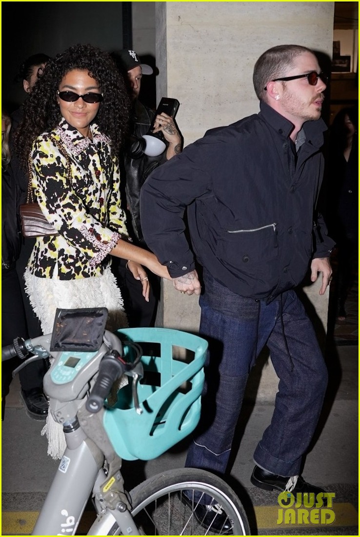 Olivia Dean Holds Hands with Boyfriend Eddie Burns During Night Out in Paris