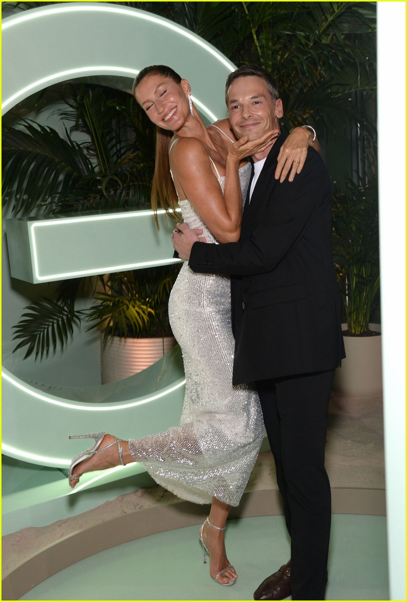 gisele bundchen silver dress Gisele Bndchen's Slinky Slip Dress Is a Sea of Silver Sequins