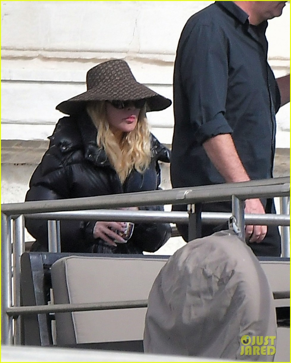 Madonna Spotted Again in Italy Amid Filming, Shares Photo Reading Script