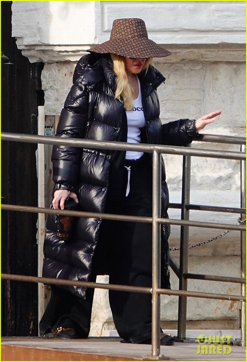 Madonna Spotted Again in Italy While Filming 'The Studio' Season 2
