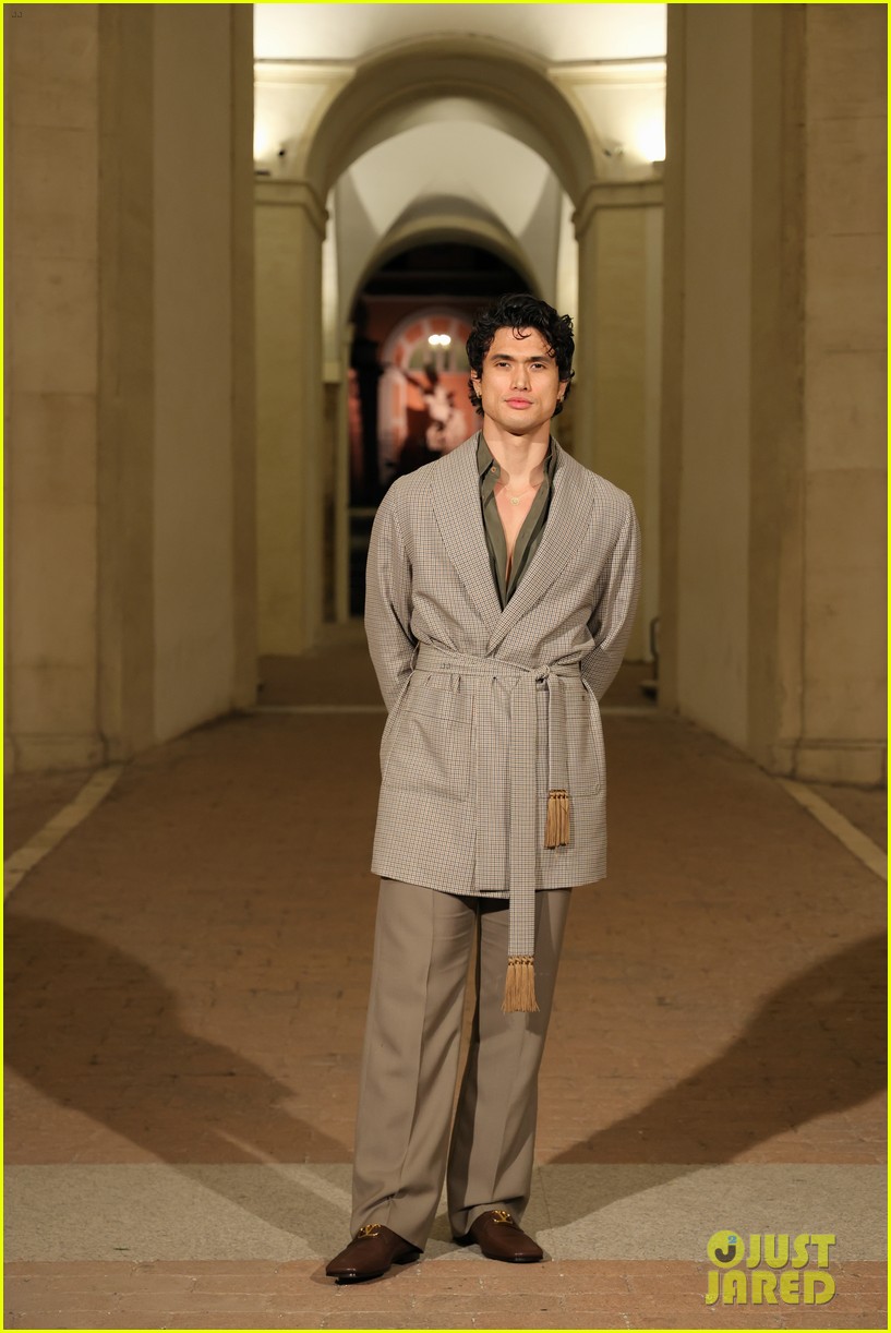 Charles Melton Attends Valentino Fashion Show in Milan After Welcoming First Child!