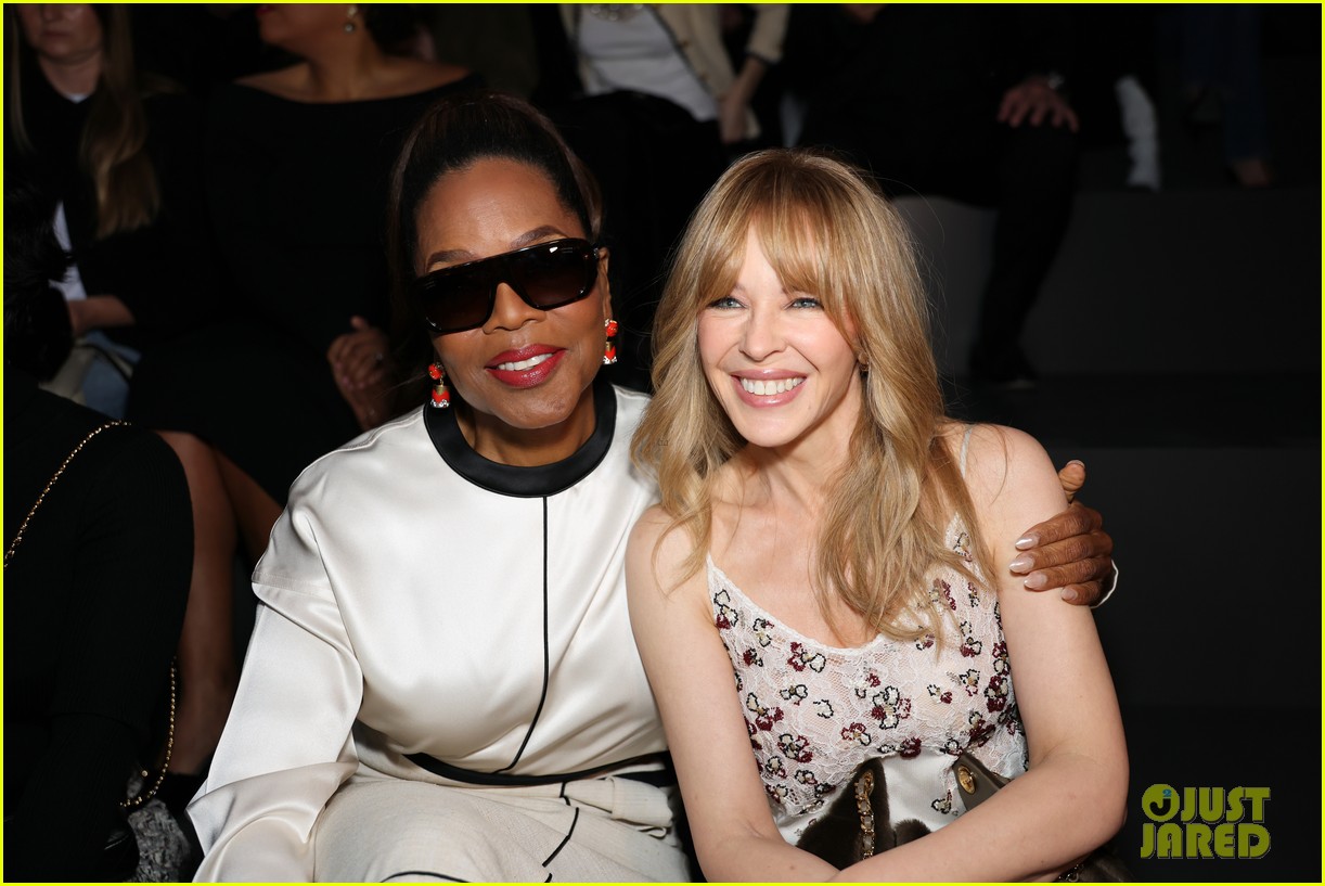 Oprah Winfrey Meets Olivia Dean for First Time, Hangs with Kylie Minogue Inside the Chanel Fashion Show