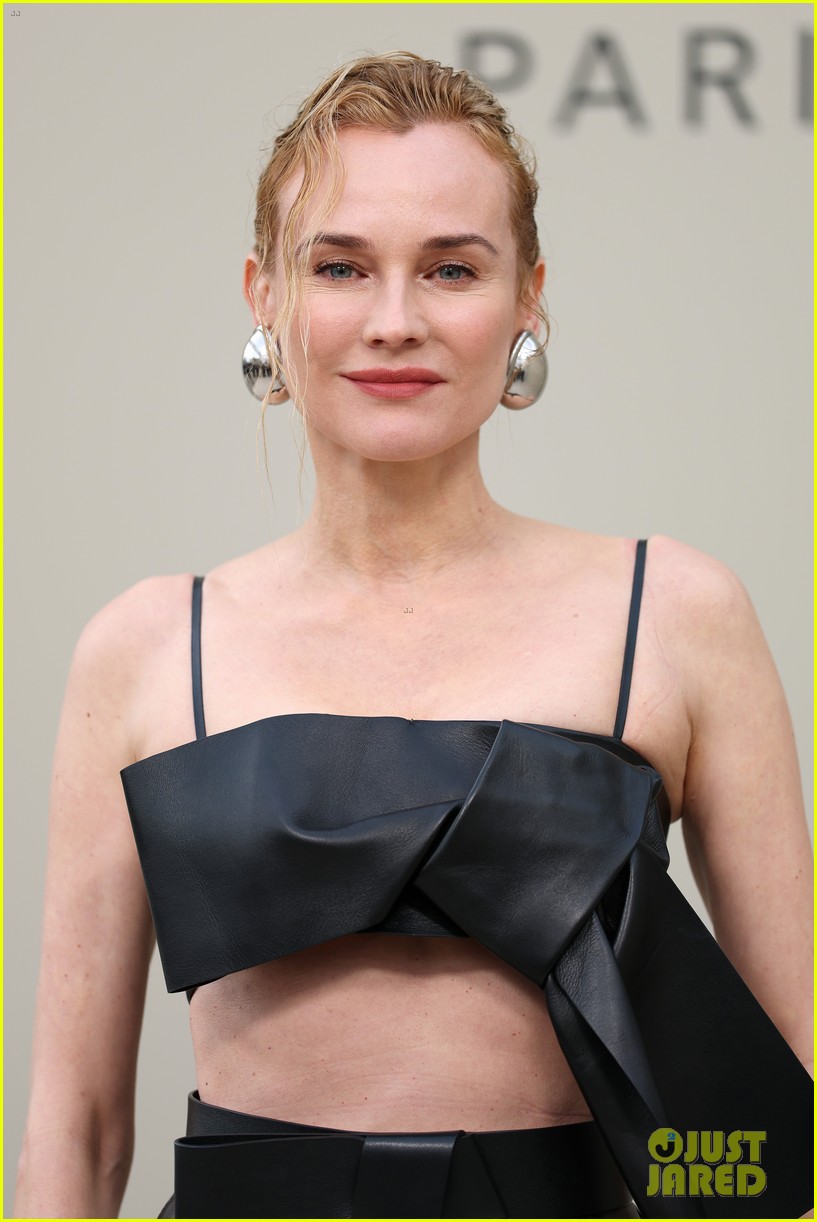 Rooney Mara Goes Topless Under Blazer for Givenchy Fashion Show in Paris