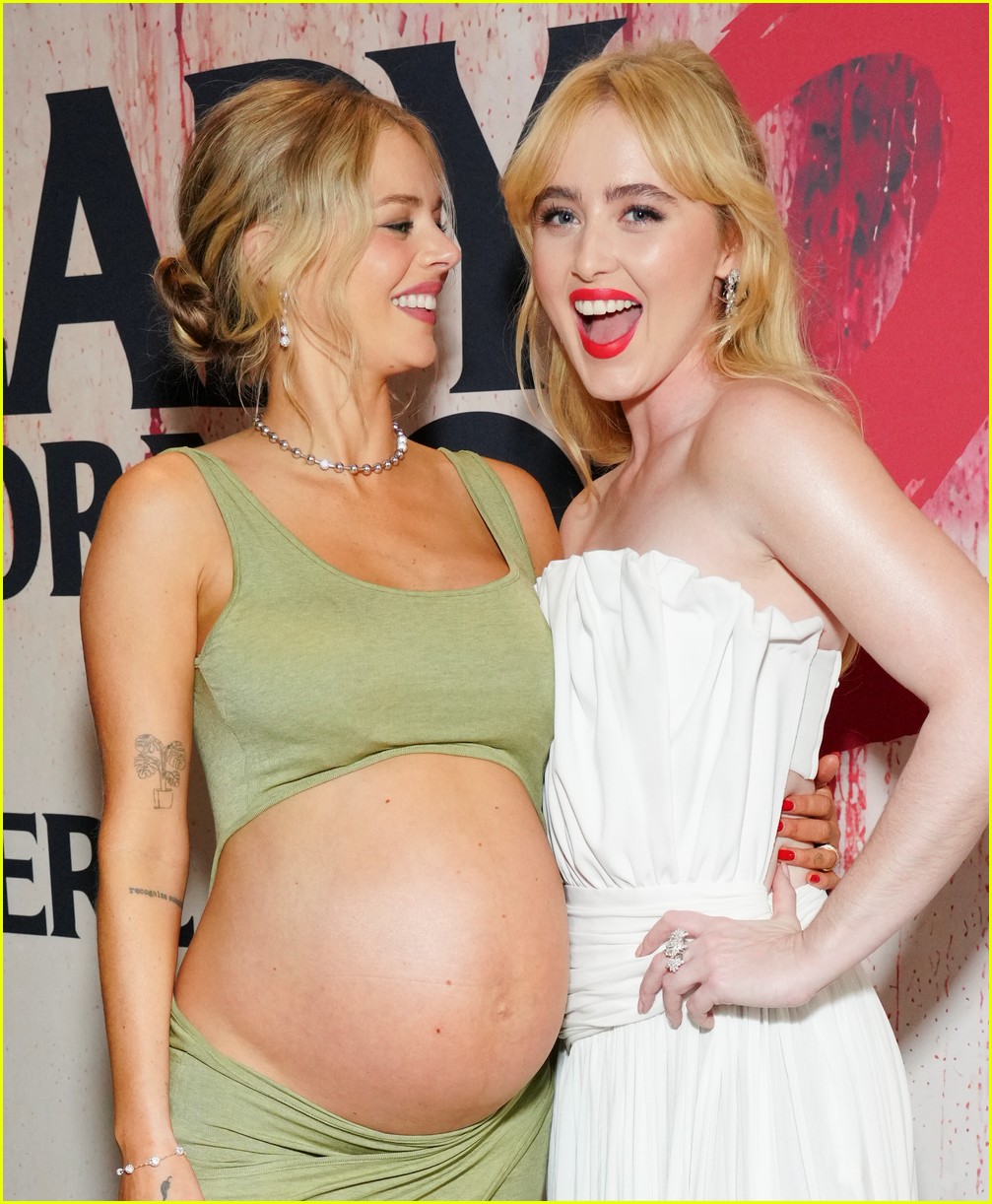 Pregnant Samara Weaving Bares Baby Bump, Reunites with Margot Robbie at 'Ready or Not 2' L.A. Screening