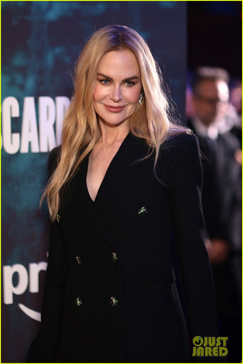 Oscar-Winning Trio Nicole Kidman, Jamie Lee Curtis, & Ariana DeBose Attend Star-Studded 'Scarpetta' Premiere