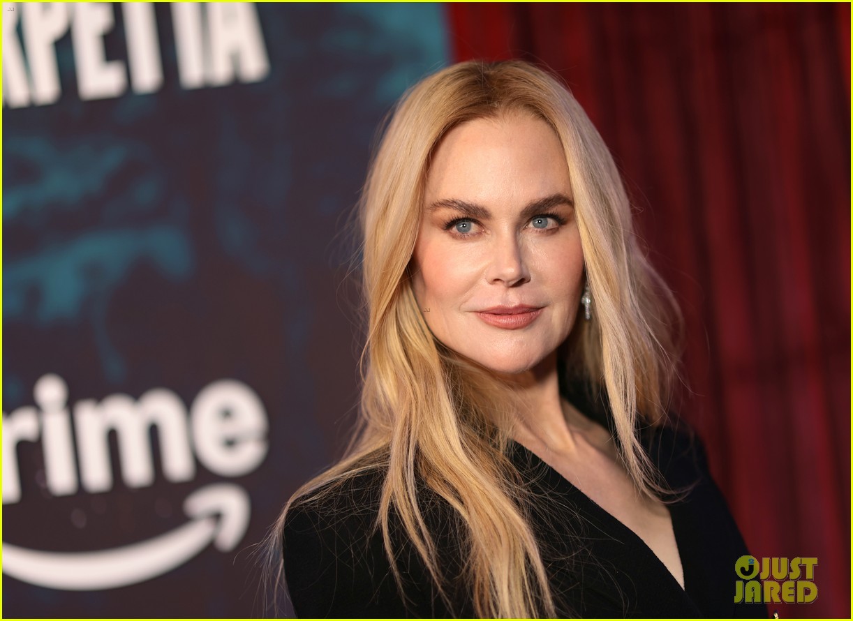 Oscar-Winning Trio Nicole Kidman, Jamie Lee Curtis, & Ariana DeBose Attend Star-Studded 'Scarpetta' Premiere
