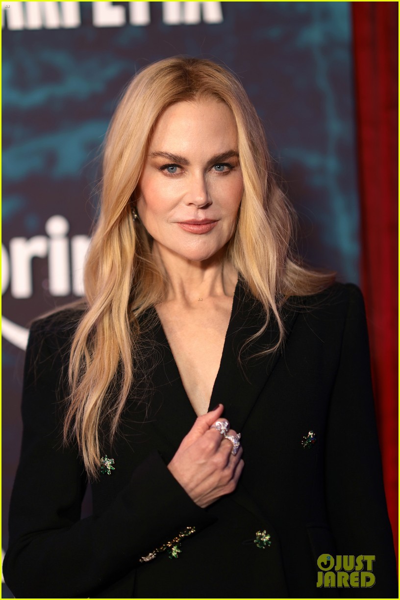 Oscar-Winning Trio Nicole Kidman, Jamie Lee Curtis, & Ariana DeBose Attend Star-Studded 'Scarpetta' Premiere