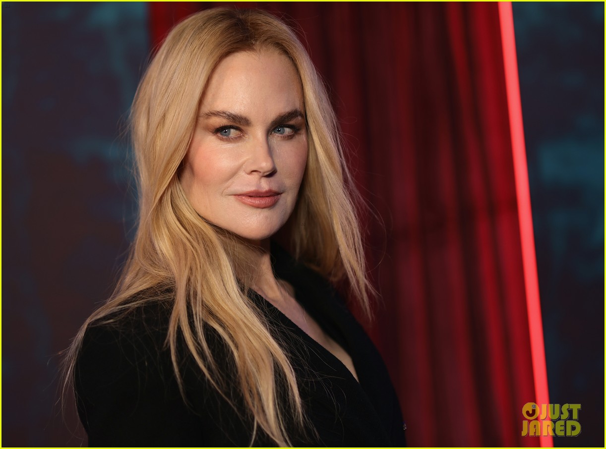Oscar-Winning Trio Nicole Kidman, Jamie Lee Curtis, & Ariana DeBose Attend Star-Studded 'Scarpetta' Premiere
