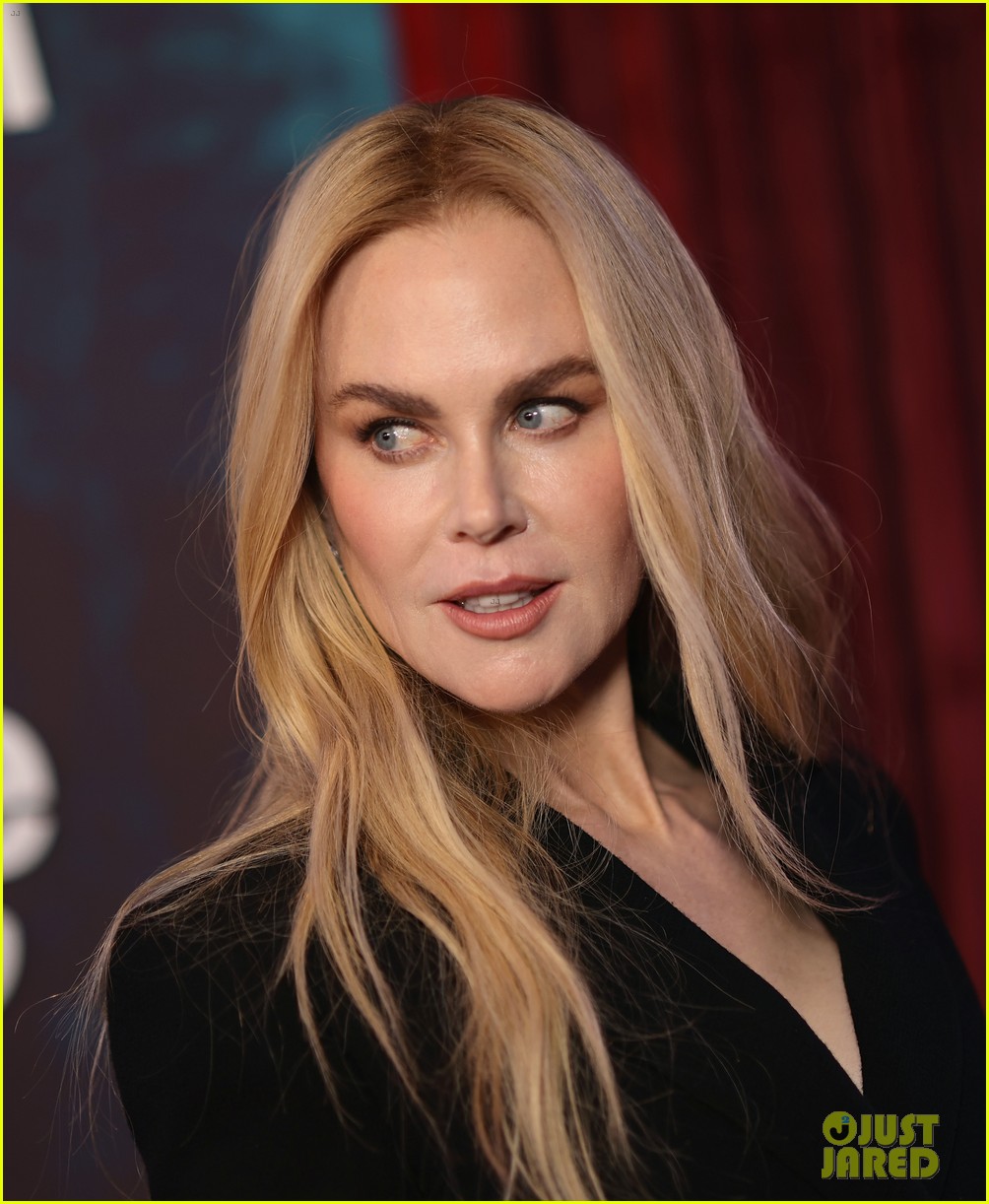 Oscar-Winning Trio Nicole Kidman, Jamie Lee Curtis, & Ariana DeBose Attend Star-Studded 'Scarpetta' Premiere