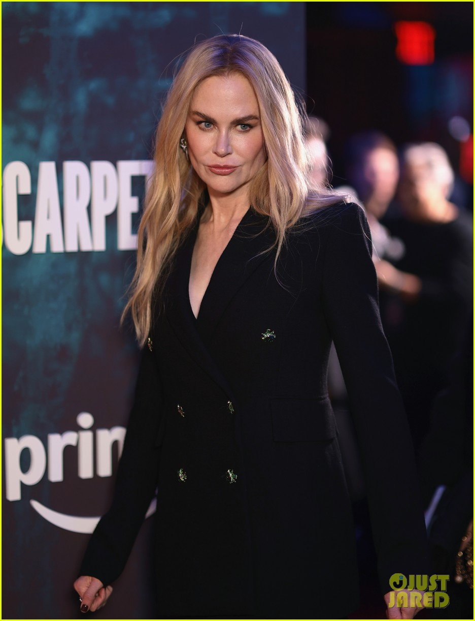 Oscar-Winning Trio Nicole Kidman, Jamie Lee Curtis, & Ariana DeBose Attend Star-Studded 'Scarpetta' Premiere
