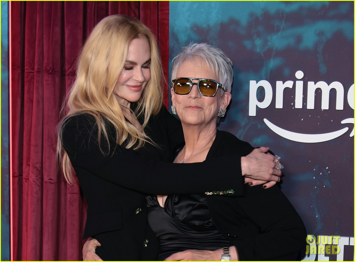 Oscar-Winning Trio Nicole Kidman, Jamie Lee Curtis, & Ariana DeBose Attend Star-Studded 'Scarpetta' Premiere