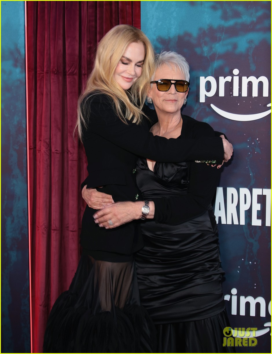 Oscar-Winning Trio Nicole Kidman, Jamie Lee Curtis, & Ariana DeBose Attend Star-Studded 'Scarpetta' Premiere