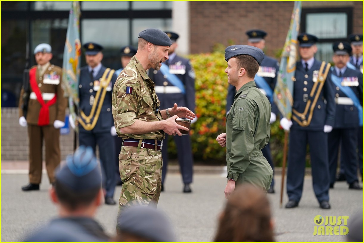 Prince William Gets Back Into Uniform While Returning to His Former Air Base, 13 Years After Completing Job as Pilot