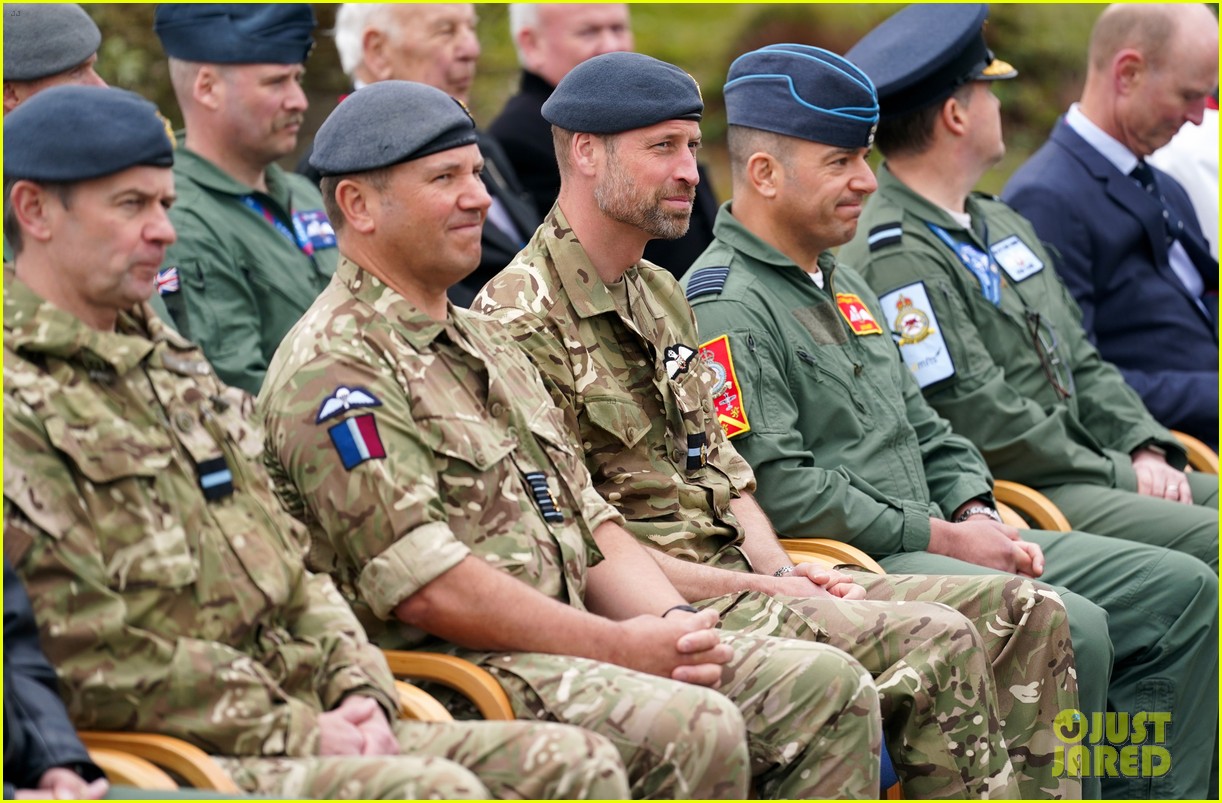 Prince William Gets Back Into Uniform While Returning to His Former Air Base, 13 Years After Completing Job as Pilot