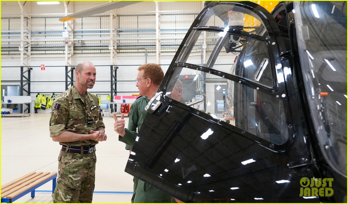 Prince William Gets Back Into Uniform While Returning to His Former Air Base, 13 Years After Completing Job as Pilot